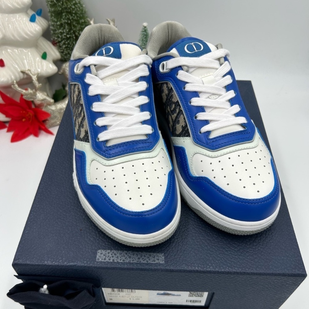 Women’s Dior B 27 low top leather sneakers size 39 made in Italy - Picture 2 of 12